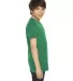 2201 American Apparel Unisex Youth Fine Jersey S/S KELLY GREEN side view