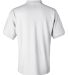 Gildan 3800 Ultra Cotton Pique Knit Sport Shirt WHITE back view