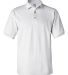 Gildan 3800 Ultra Cotton Pique Knit Sport Shirt WHITE front view