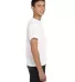 1210 SubliVie Youth Polyester Sublimation T-Shirt WHITE side view