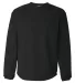 1453 Badger Adult 100% Polyester BT5 Performance P Black front view