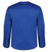 1453 Badger Adult 100% Polyester BT5 Performance P Royal back view