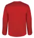 1453 Badger Adult 100% Polyester BT5 Performance P Red back view