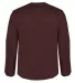 1453 Badger Adult 100% Polyester BT5 Performance P Maroon back view