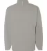 1480 Badger 1/4 Zip Poly Fleece Pullover Silver front view