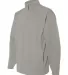 1480 Badger 1/4 Zip Poly Fleece Pullover Silver side view