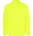 1480 Badger 1/4 Zip Poly Fleece Pullover Safety Yellow front view