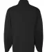 1480 Badger 1/4 Zip Poly Fleece Pullover Black back view