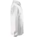 1480 Badger 1/4 Zip Poly Fleece Pullover White side view