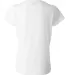 1510 SubliVie Ladies Polyester Sublimation T-Shirt White back view