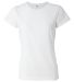 1510 SubliVie Ladies Polyester Sublimation T-Shirt White front view
