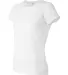 1510 SubliVie Ladies Polyester Sublimation T-Shirt White side view