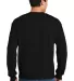 Gildan 1200 DryBlend Crew Neck Sweatshirt in Black back view