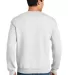 1200 Gildan DryBlend Crew Neck Sweatshirt WHITE back view