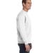 1200 Gildan DryBlend Crew Neck Sweatshirt WHITE side view