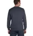 Gildan 1200 DryBlend Crew Neck Sweatshirt in Charcoal back view