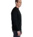 Gildan 1200 DryBlend Crew Neck Sweatshirt in Black side view