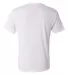 1910 SubliVie Adult Polyester Sublimation T-Shirt White back view