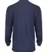 2104 Badger Youth B-Core Long-Sleeve Performance T Navy back view