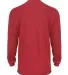 2104 Badger Youth B-Core Long-Sleeve Performance T Red back view
