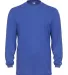 2104 Badger Youth B-Core Long-Sleeve Performance T Royal front view