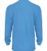 2104 Badger Youth B-Core Long-Sleeve Performance T Columbia Blue back view