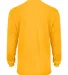 2104 Badger Youth B-Core Long-Sleeve Performance T Gold back view