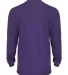 2104 Badger Youth B-Core Long-Sleeve Performance T Purple back view