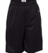 2119 Badger BadgerCore Pocketed Youth Short Black front view