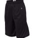 2119 Badger BadgerCore Pocketed Youth Short Black side view