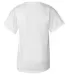 2120 Badger Youth B-Core Performance Tee White back view