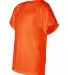 2120 Badger Youth B-Core Performance Tee in Safety orange side view
