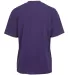 2120 Badger Youth B-Core Performance Tee in Purple back view