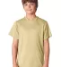 2120 Badger Youth B-Core Performance Tee in Vegas gold front view