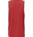 2129 Badger Youth Reverse Tank Red/ White back view