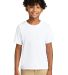 Jerzees 21B  Youth JERZEES 21BR in White