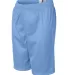2207 Badger Youth Mesh/Tricot 6-Inch Shorts Columbia Blue side view