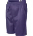 2207 Badger Youth Mesh/Tricot 6-Inch Shorts Purple side view