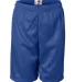 2207 Badger Youth Mesh/Tricot 6-Inch Shorts Royal front view