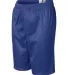 2207 Badger Youth Mesh/Tricot 6-Inch Shorts Royal side view
