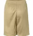 2207 Badger Youth Mesh/Tricot 6-Inch Shorts Vegas Gold back view