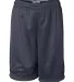 2237 Badger Youth Mini-Mesh Shorts Navy front view