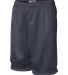 2237 Badger Youth Mini-Mesh Shorts Navy side view