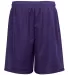2237 Badger Youth Mini-Mesh Shorts Purple back view