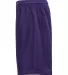2237 Badger Youth Mini-Mesh Shorts Purple side view