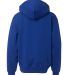 2254 Badger Youth Hooded Sweatshirt in Royal back view