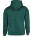 2254 Badger Youth Hooded Sweatshirt in Forest back view