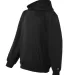 2454 Badger BT5 Youth Performance Hoodie Black side view