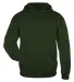 2454 Badger BT5 Youth Performance Hoodie Forest front view