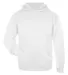 2454 Badger BT5 Youth Performance Hoodie White front view